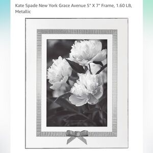 kate spade Silver Bow Accent Frame